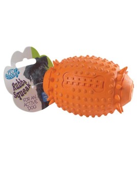 Pet Brands Rugby Ball Rubba Tuff Toy